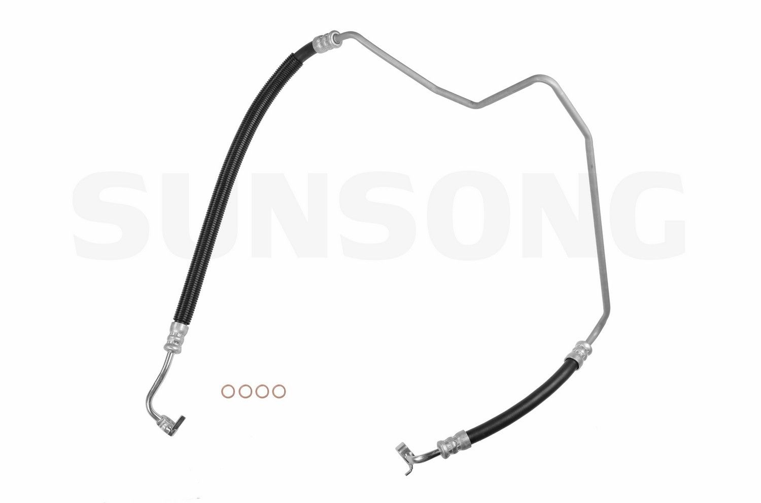 2005, 2004, 2003 Mazda 6 Power Steering Pressure Line Hose Assembly