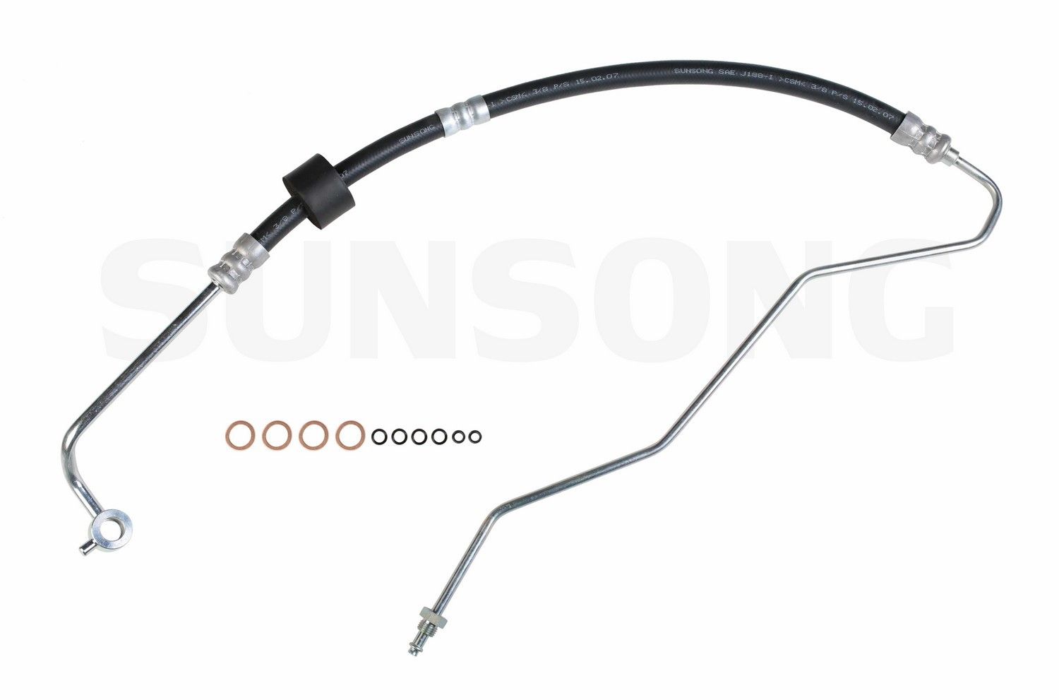 2006, 2005, 2004 Kia Spectra Power Steering Pressure Line Hose Assembly