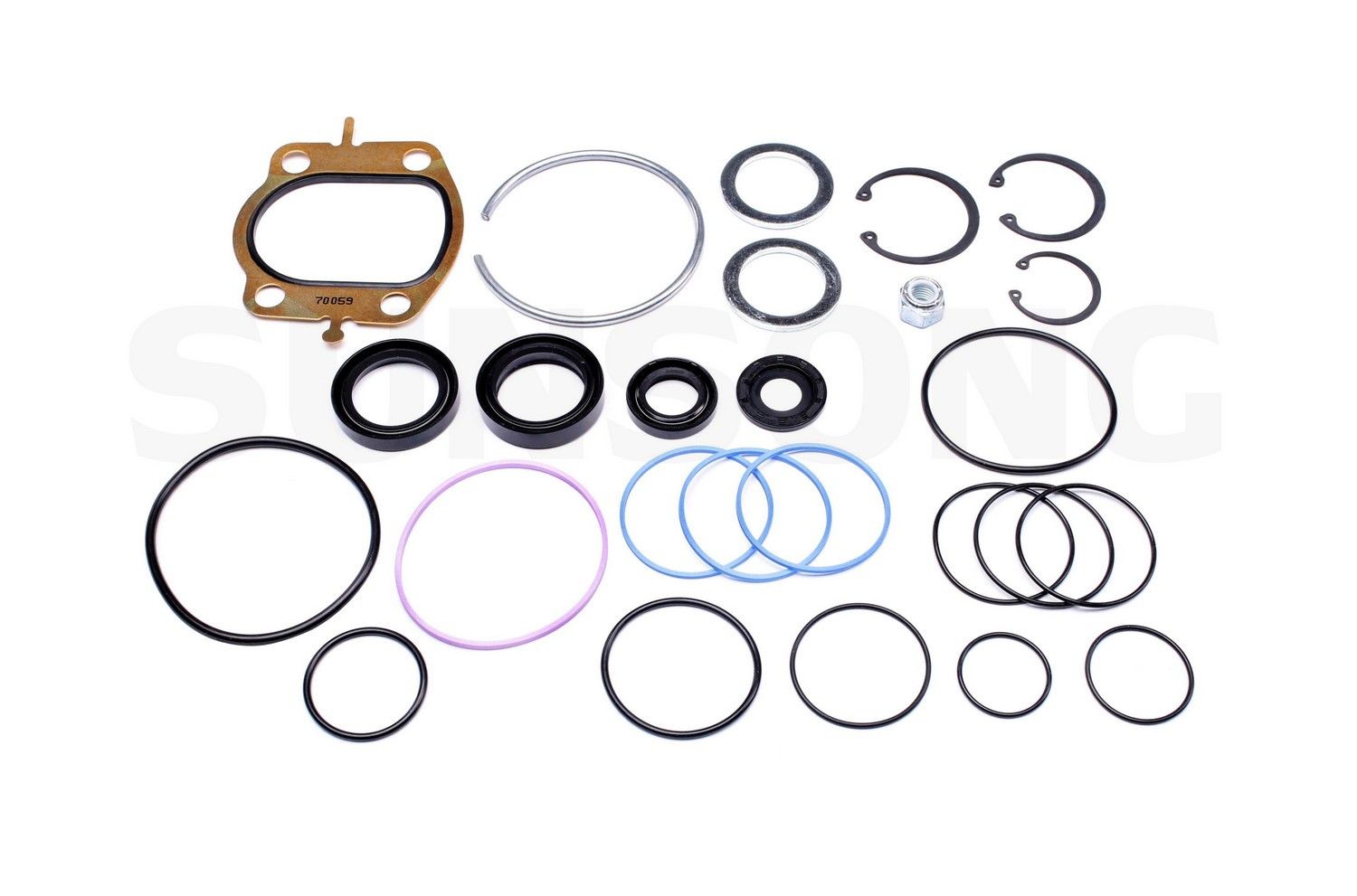1996, 1995, 1994, 1993, 1992, 1991, 1990, 1989, 1988, 1987, 1986, 1985 Chevrolet Astro AMX Steering Gear Seal Kit