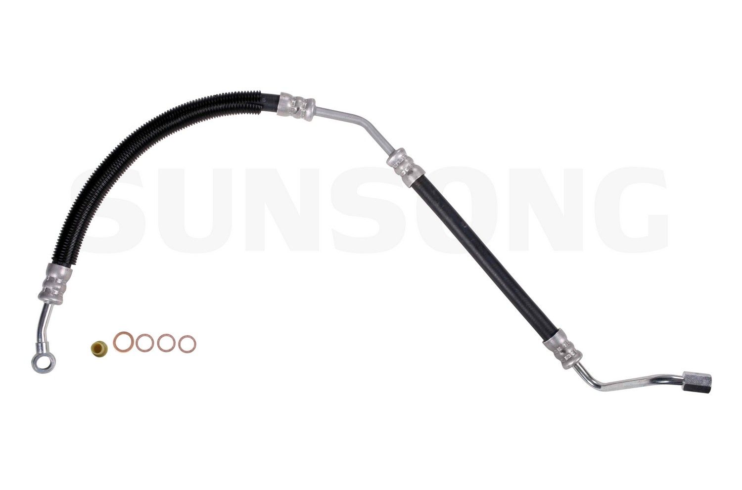 1997 Volvo S90 Power Steering Pressure Line Hose Assembly