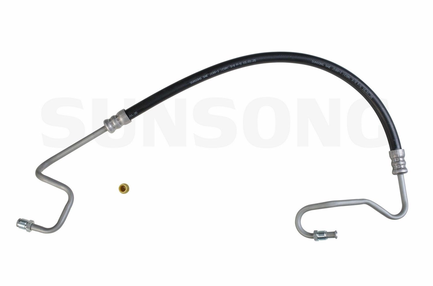 1977, 1976 Ford Custom 500 Power Steering Pressure Line Hose Assembly
