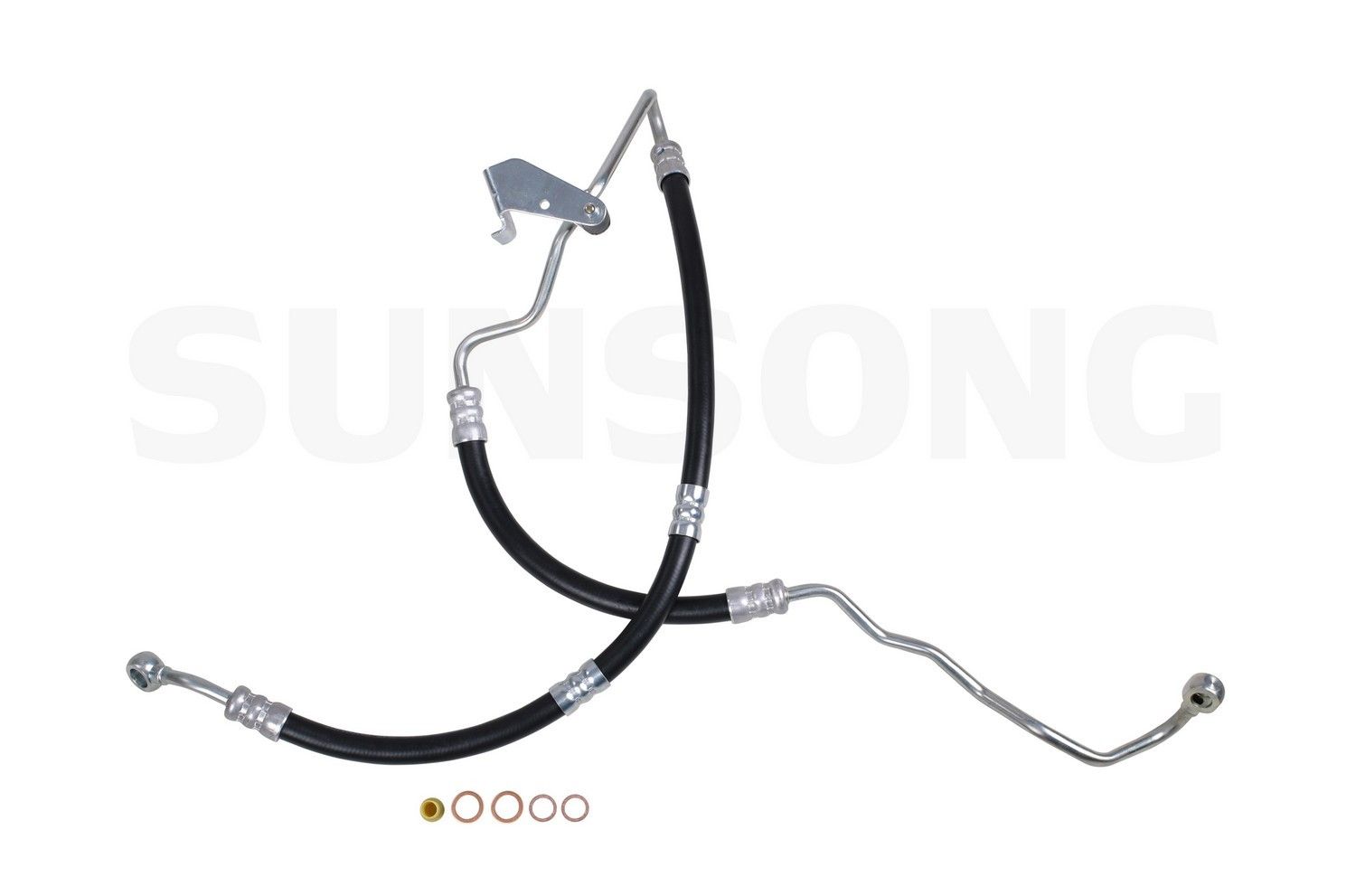 2010, 2009, 2008 BMW 528i Power Steering Pressure Line Hose Assembly