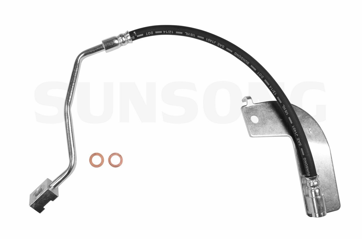 2004, 2003, 2002, 2001, 2000, 1999 Ford Mustang Brake Hydraulic Hose