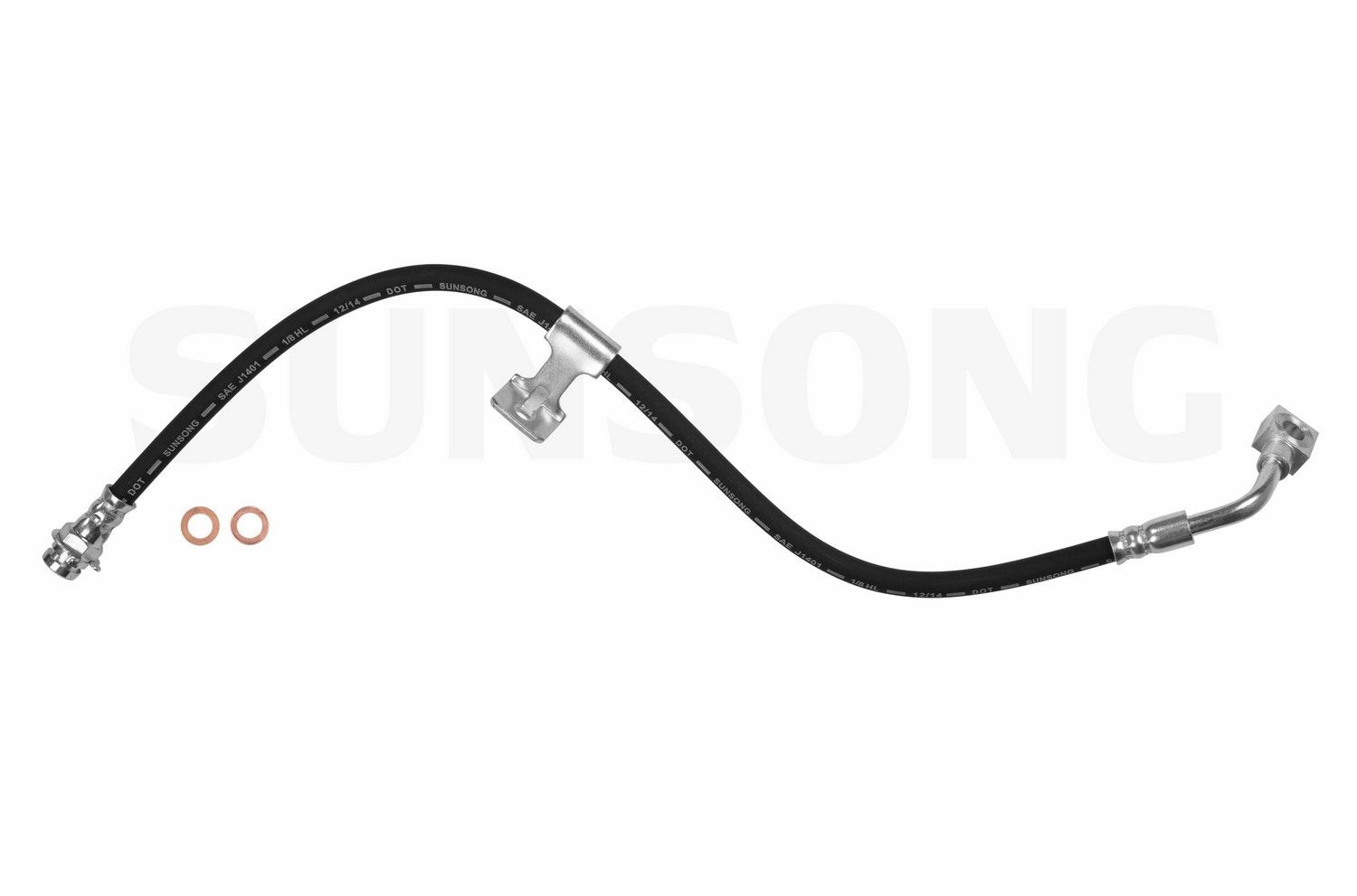 1995, 1994, 1993, 1992, 1991, 1990, 1989, 1988, 1987, 1986, 1985, 1984 GMC G2500 Brake Hydraulic Hose