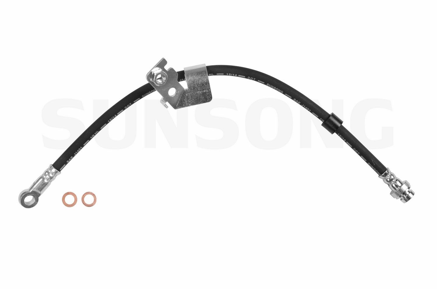 2017, 2016, 2015, 2014, 2013, 2012, 2011, 2010, 2009, 2008, 2007 Jeep Compass Brake Hydraulic Hose