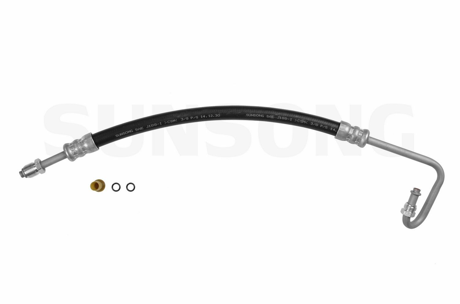 1991, 1990, 1989, 1988, 1987, 1986, 1985, 1984, 1983, 1982, 1981, 1980 GMC Jimmy Power Steering Pressure Line Hose Assembly