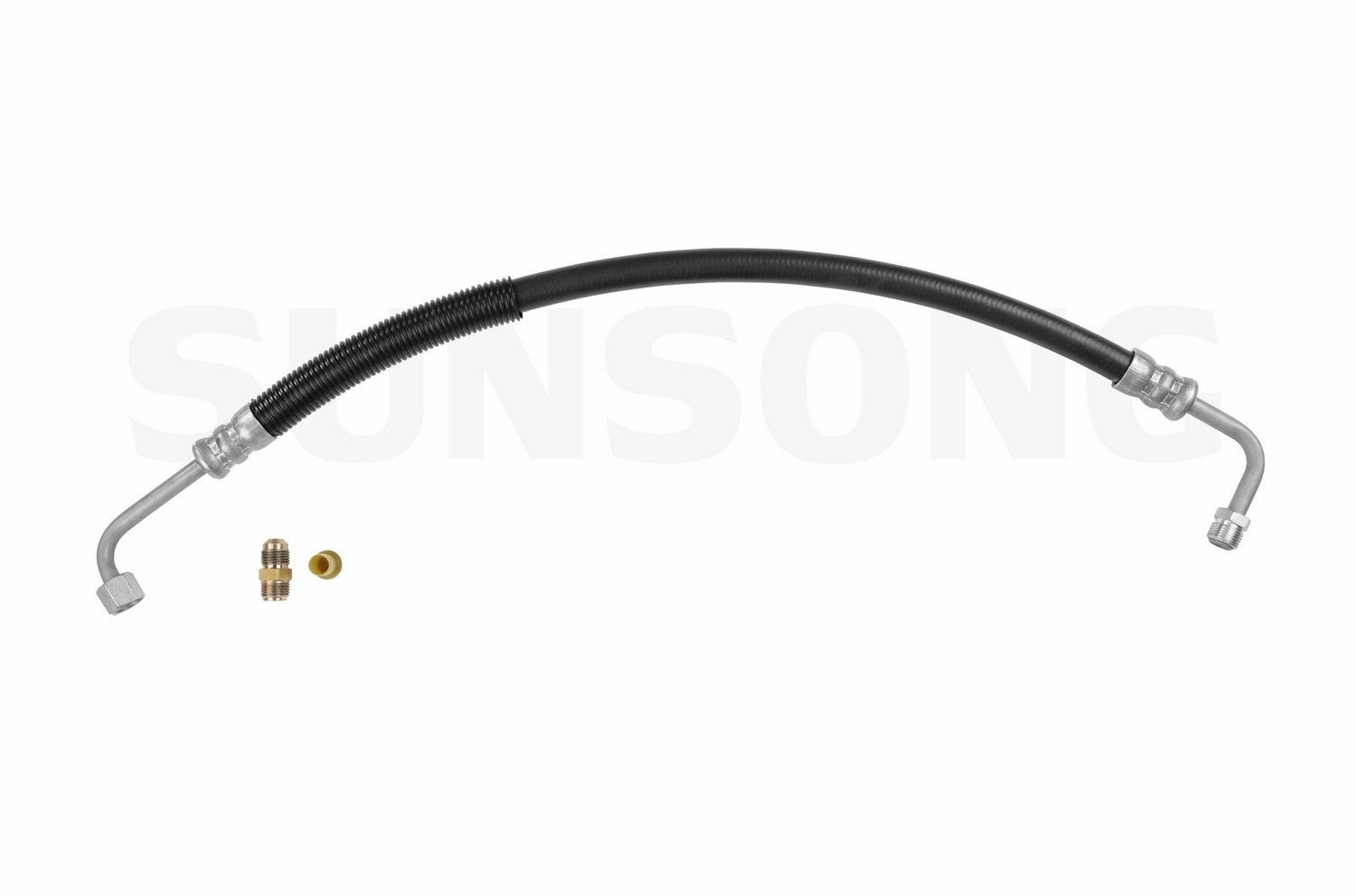 1968, 1967 Chevrolet Chevy II Air Power Steering Pressure Line Hose Assembly