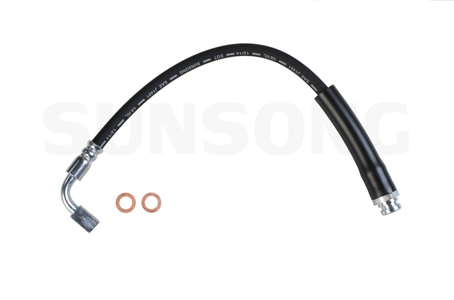 2012, 2011, 2010, 2009, 2008, 2007, 2006, 2005, 2004 GMC Canyon 2500 Brake Hydraulic Hose