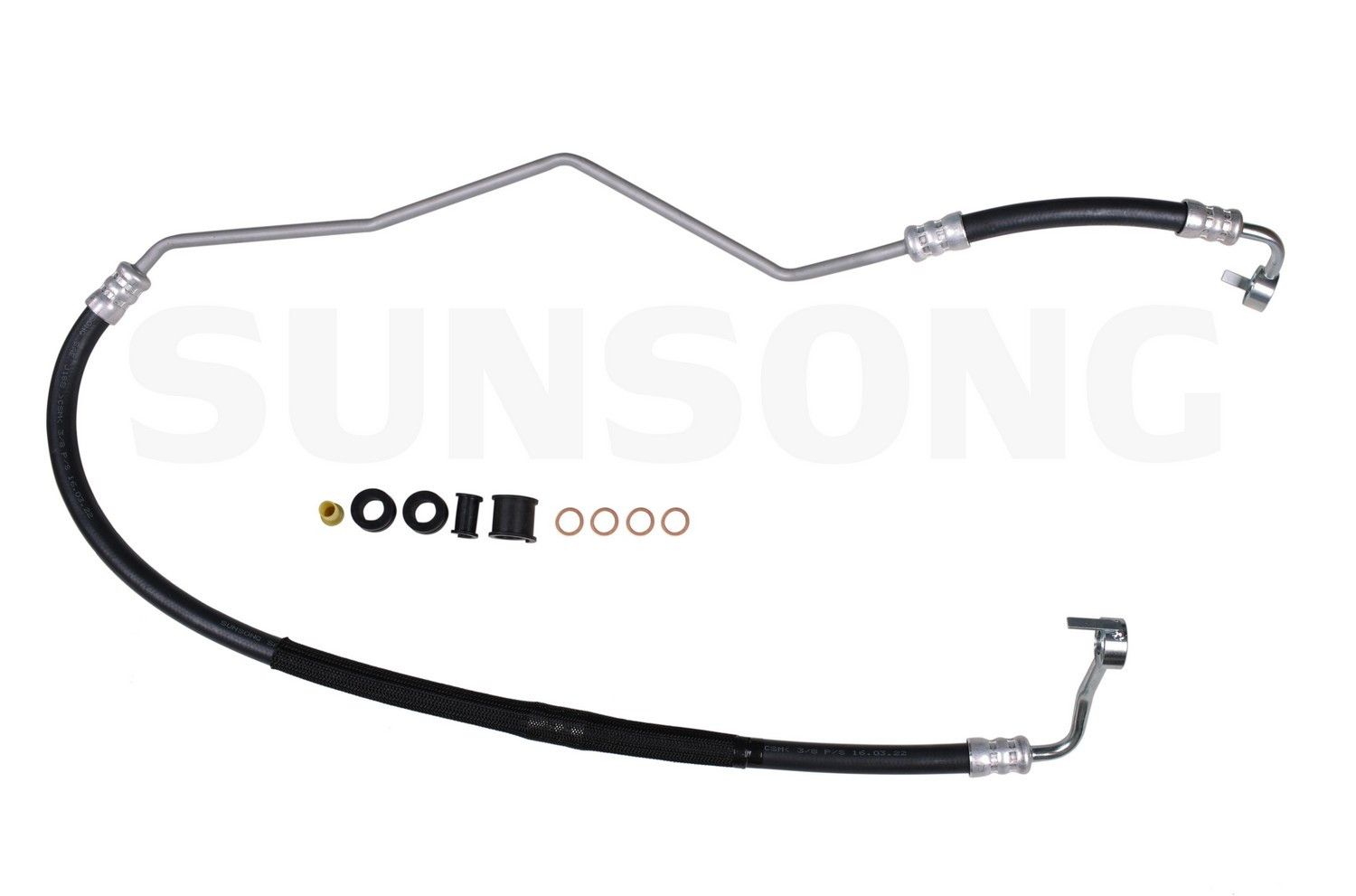 2012, 2011, 2010, 2009, 2008, 2007 Mazda CX-7 Power Steering Pressure Line Hose Assembly