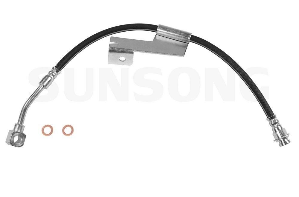 2000, 1999, 1998, 1997, 1996, 1995, 1994, 1993, 1992, 1991, 1990, 1989, 1988 GMC C3500 Suburban Brake Hydraulic Hose