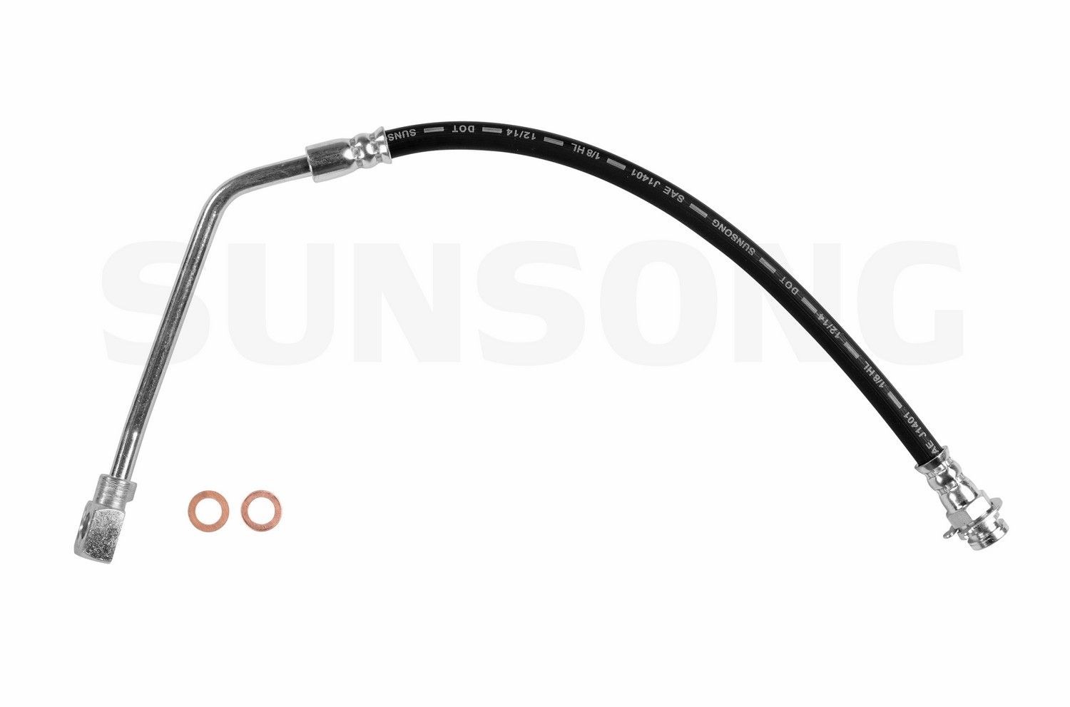 1996, 1995, 1994, 1993, 1992, 1991, 1990, 1989, 1988 GMC K2500 Brake Hydraulic Hose