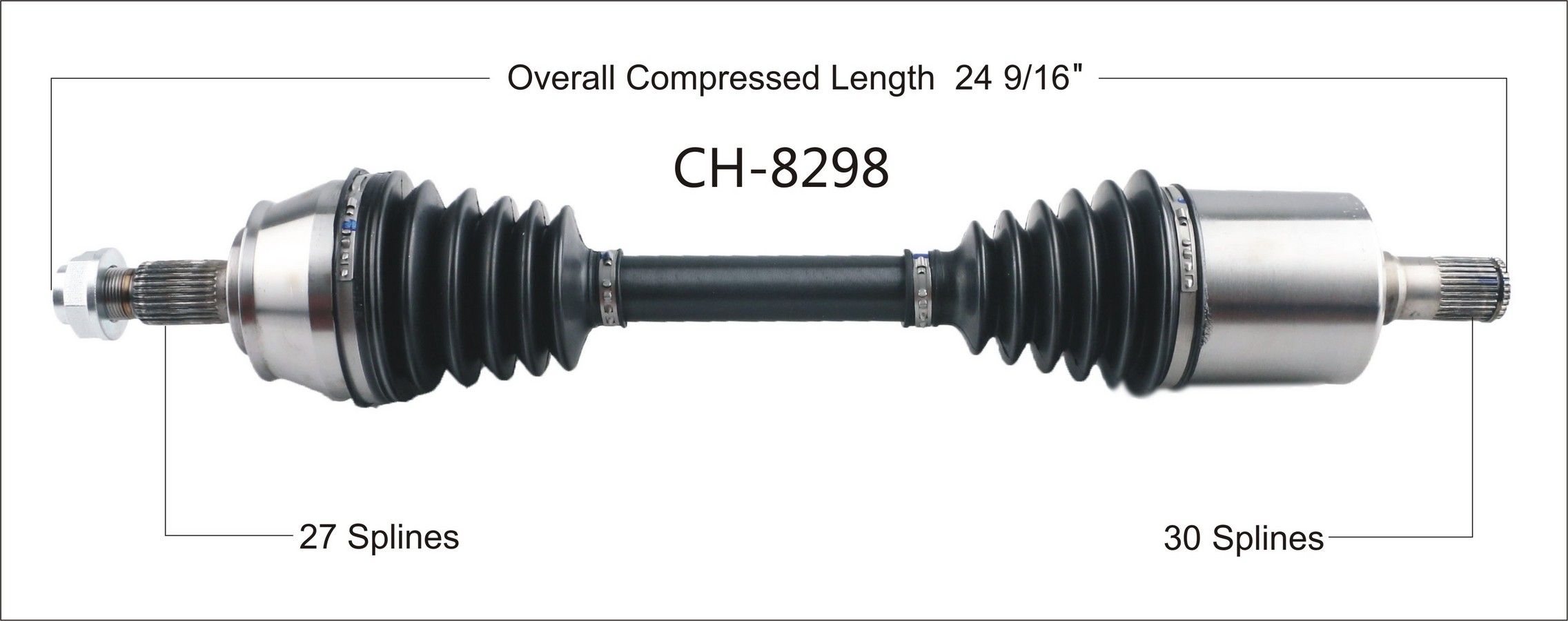 2017, 2016, 2015, 2014 Jeep Cherokee CV Axle Shaft