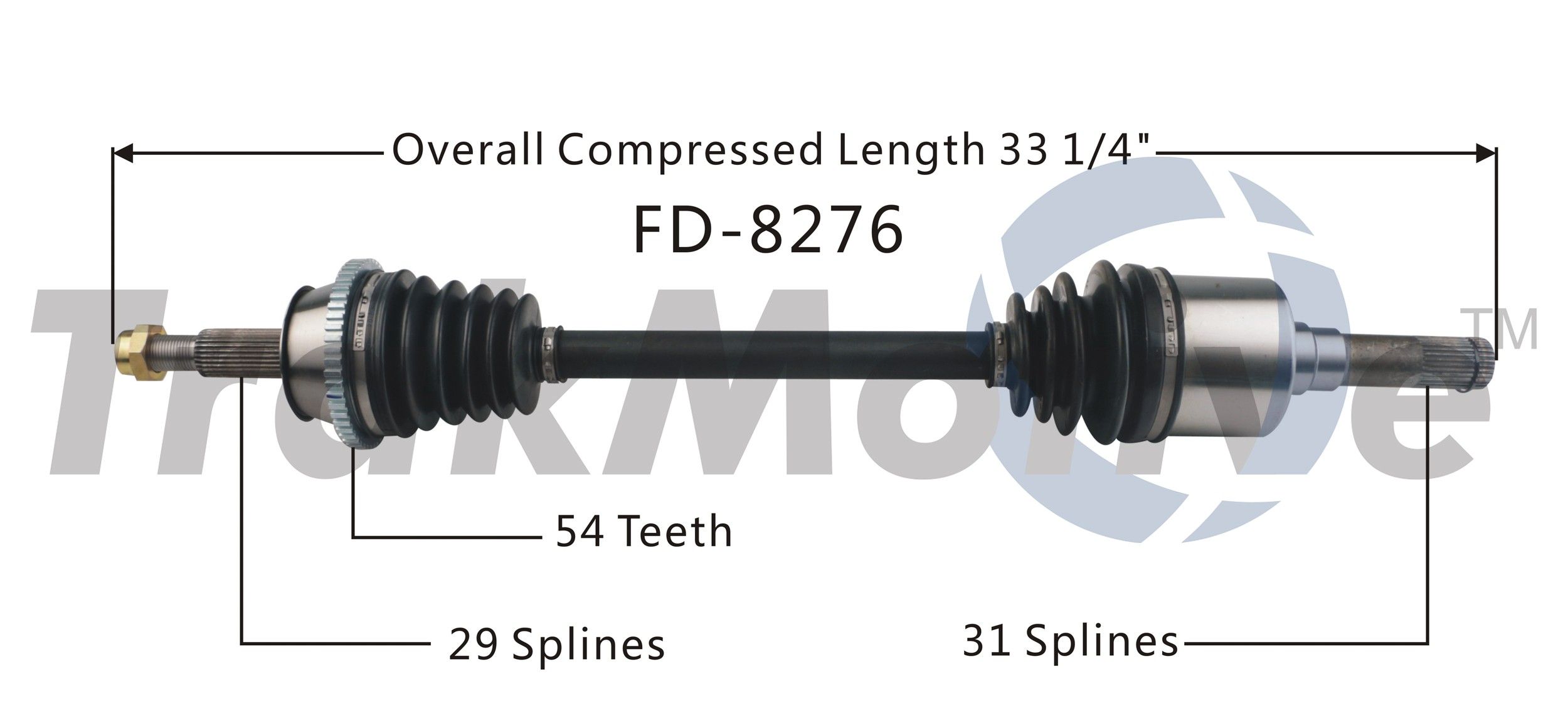 2010, 2009, 2008, 2007, 2006 Ford Explorer CV Axle Shaft