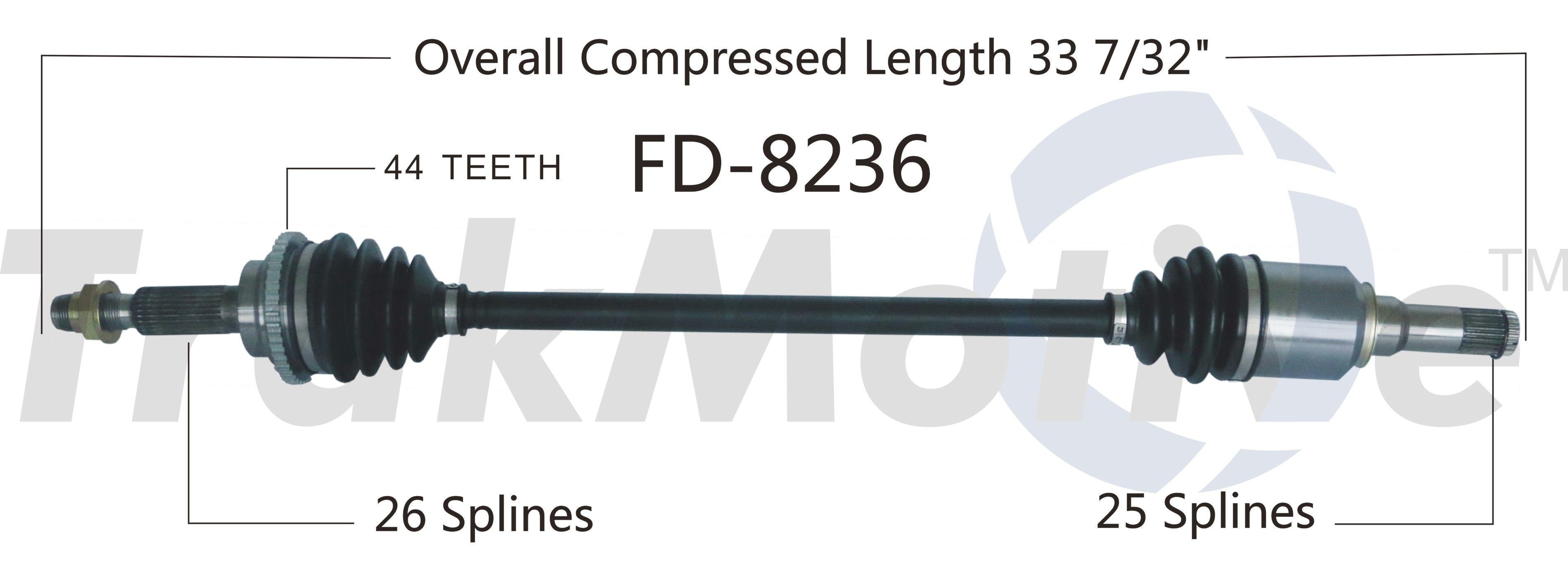 2011, 2010, 2009, 2008 Mazda Tribute CV Axle Shaft