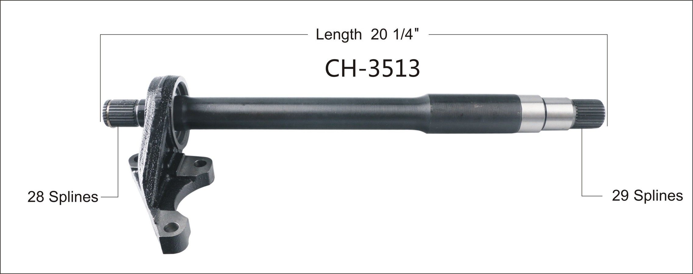 2021, 2020, 2019, 2018, 2017, 2016, 2015, 2014 Ram ProMaster 2500 CV Intermediate Shaft