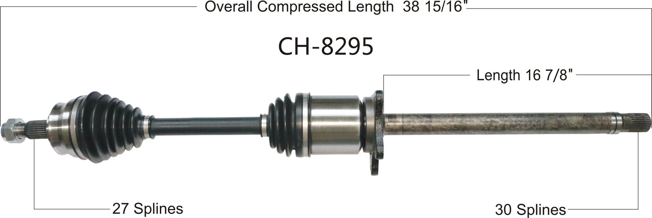 2017, 2016, 2015 Chrysler 200 CV Axle Shaft
