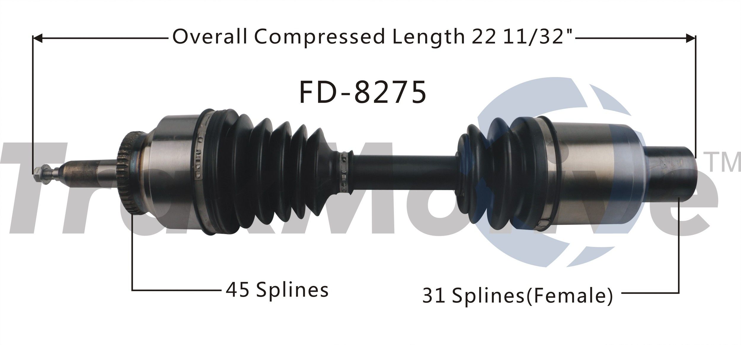 2021, 2020, 2019, 2018 Ford Expedition CV Axle Shaft