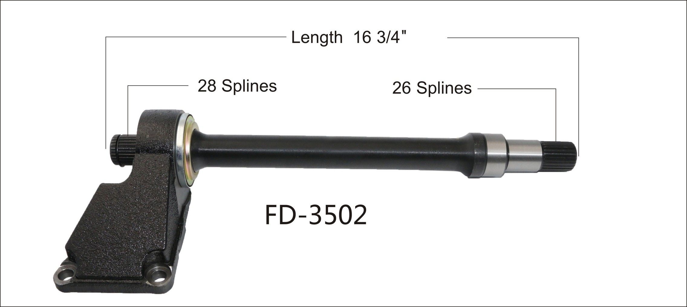 2011, 2010, 2009, 2008, 2007, 2006 Ford Focus CV Intermediate Shaft