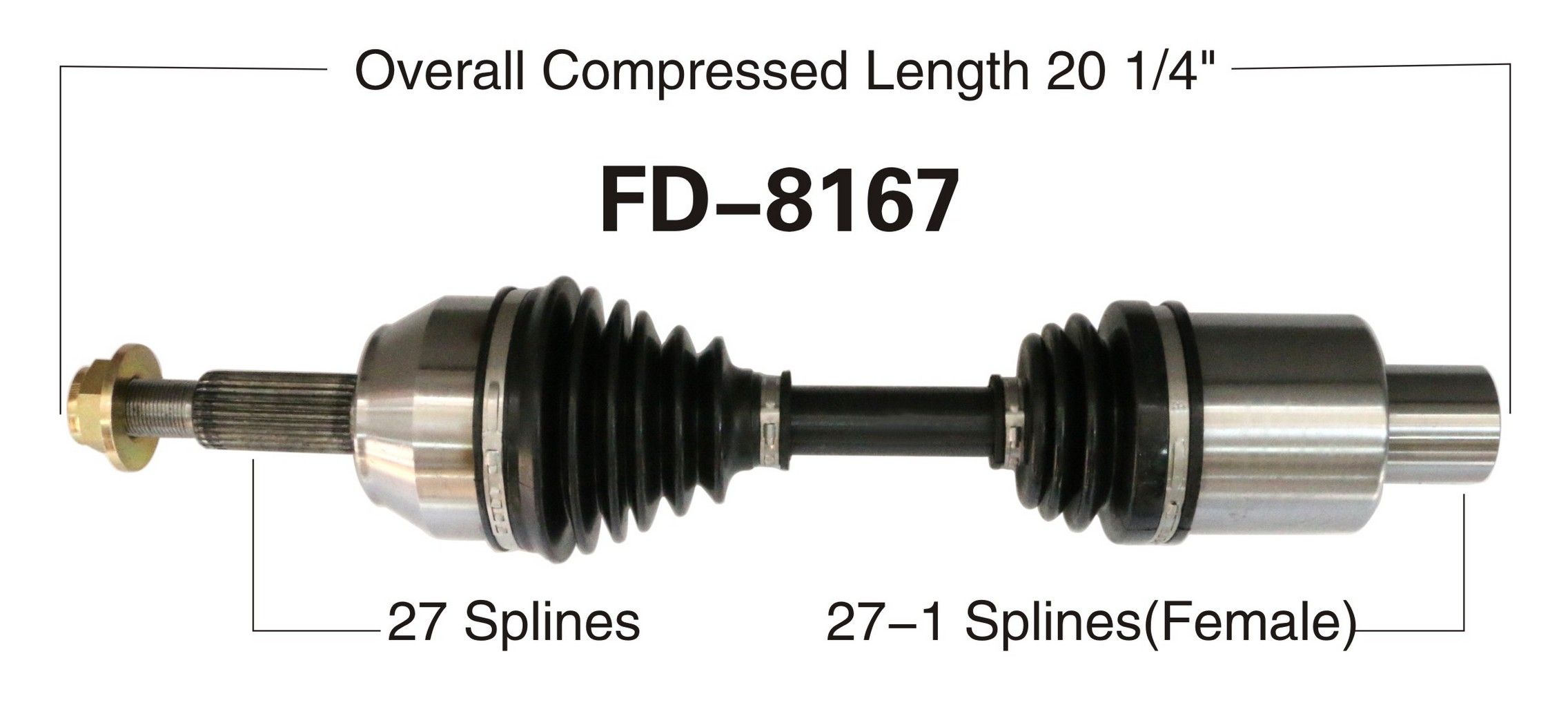 2003, 2002 Ford Explorer CV Axle Shaft
