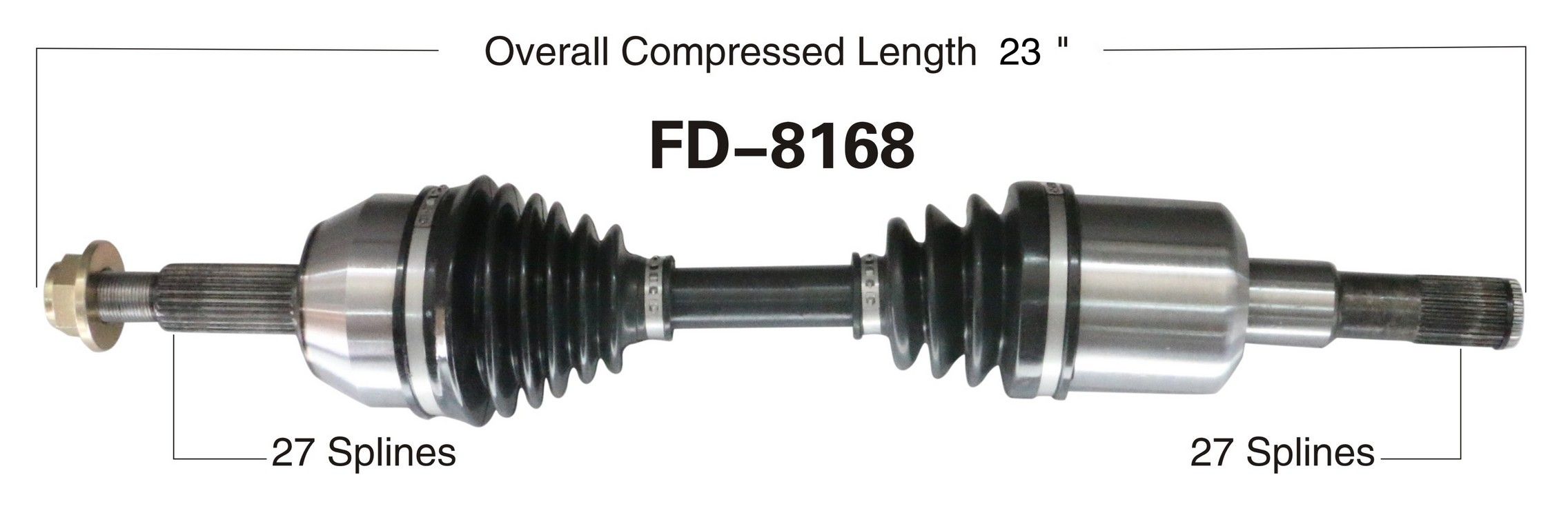 2011, 2010, 2009, 2008, 2007, 2006, 2005, 2004, 2003 Ford Ranger Sport CV Axle Shaft
