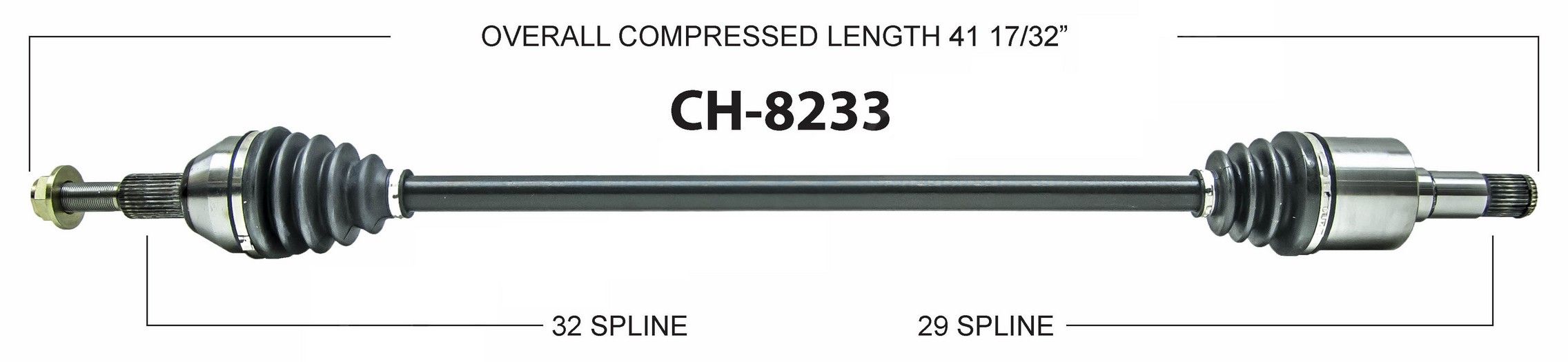 2010, 2009, 2008 Dodge Grand Caravan & Country CV Axle Shaft
