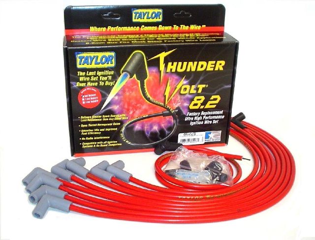 Spark Plug Wire Set for 1957-1959 GMC PM153 (Taylor Cable 86229)