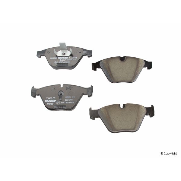 Disc Brake Pad Set - Front for 2006-2011 BMW 650Ci (Textar 2331282)