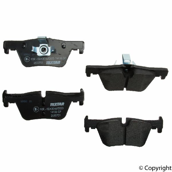 Disc Brake Pad Set - Rear for 2018 BMW 318i (Textar 2530701)