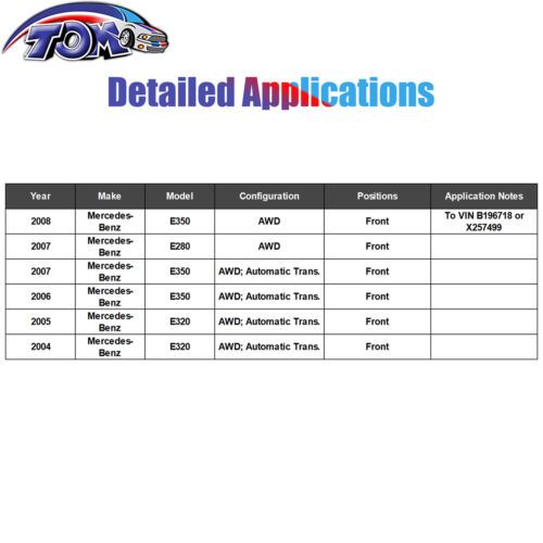 Tom Auto Parts Drive Shaft 