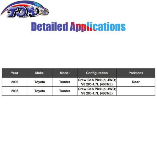 Tom Auto Parts Drive Shaft Assembly 