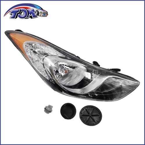 2013 Hyundai Elantra Headlight Assembly 4 Cyl 1.8L Tom Auto Parts