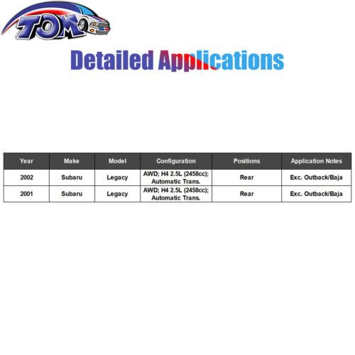 Tom Auto Parts Drive Shaft Assembly 