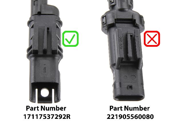Engine Coolant Temperature Sensor for 2007-2013 BMW 328i (URO Parts 17117537292R)