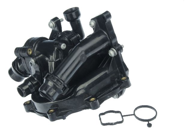 Engine Coolant Thermostat Housing Assembly (URO Parts 06K121111P)