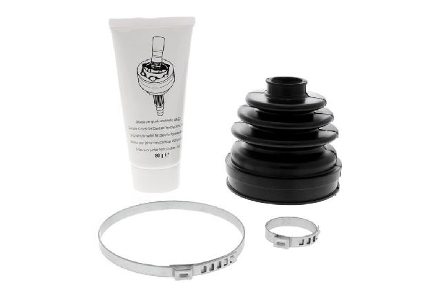 CV Joint Boot Kit - Front Inner, Front Left Inner, Front Right Inner for 2004-2010 Audi A8 Quattro (Vaico V10-6255)