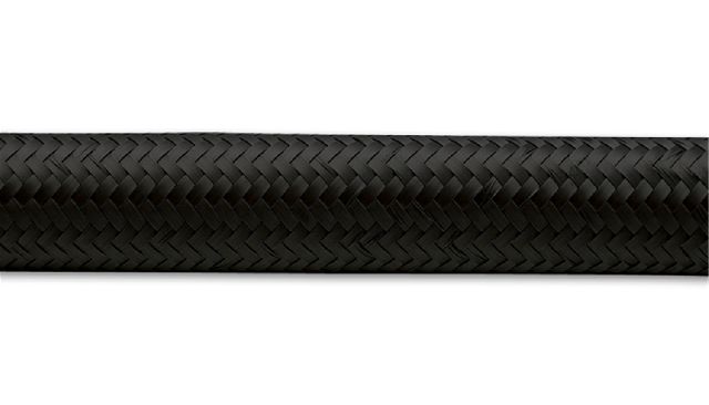 -4 Black Nylon Braided Flex Hose 5' Roll 11984 -4 Black Nylon Braided Flex Hose 5' Roll 11984