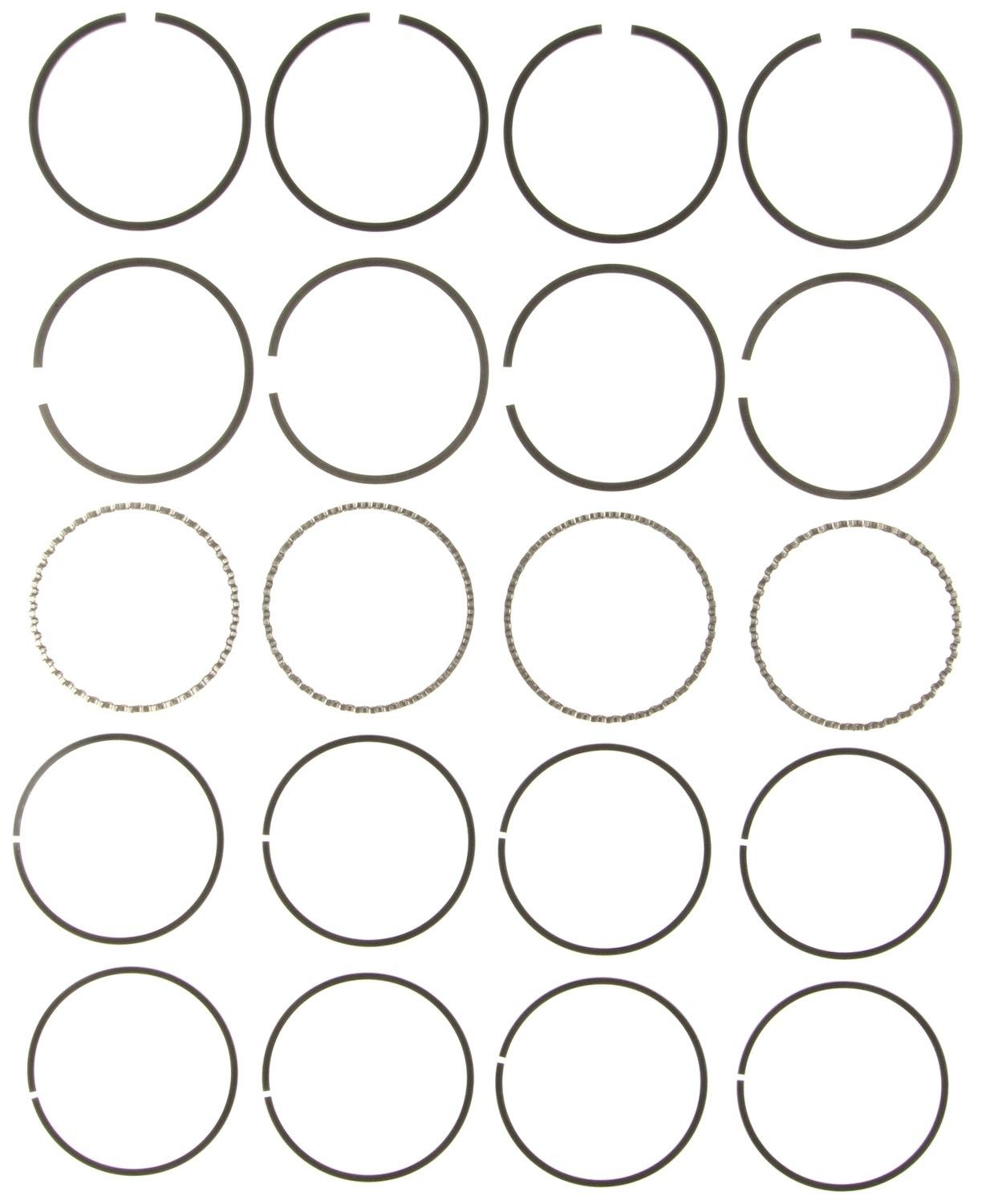 1995, 1994, 1993, 1992, 1991, 1990, 1989, 1988, 1987, 1986, 1985, 1984 Jeep Cherokee Eagle Engine Piston Ring Set