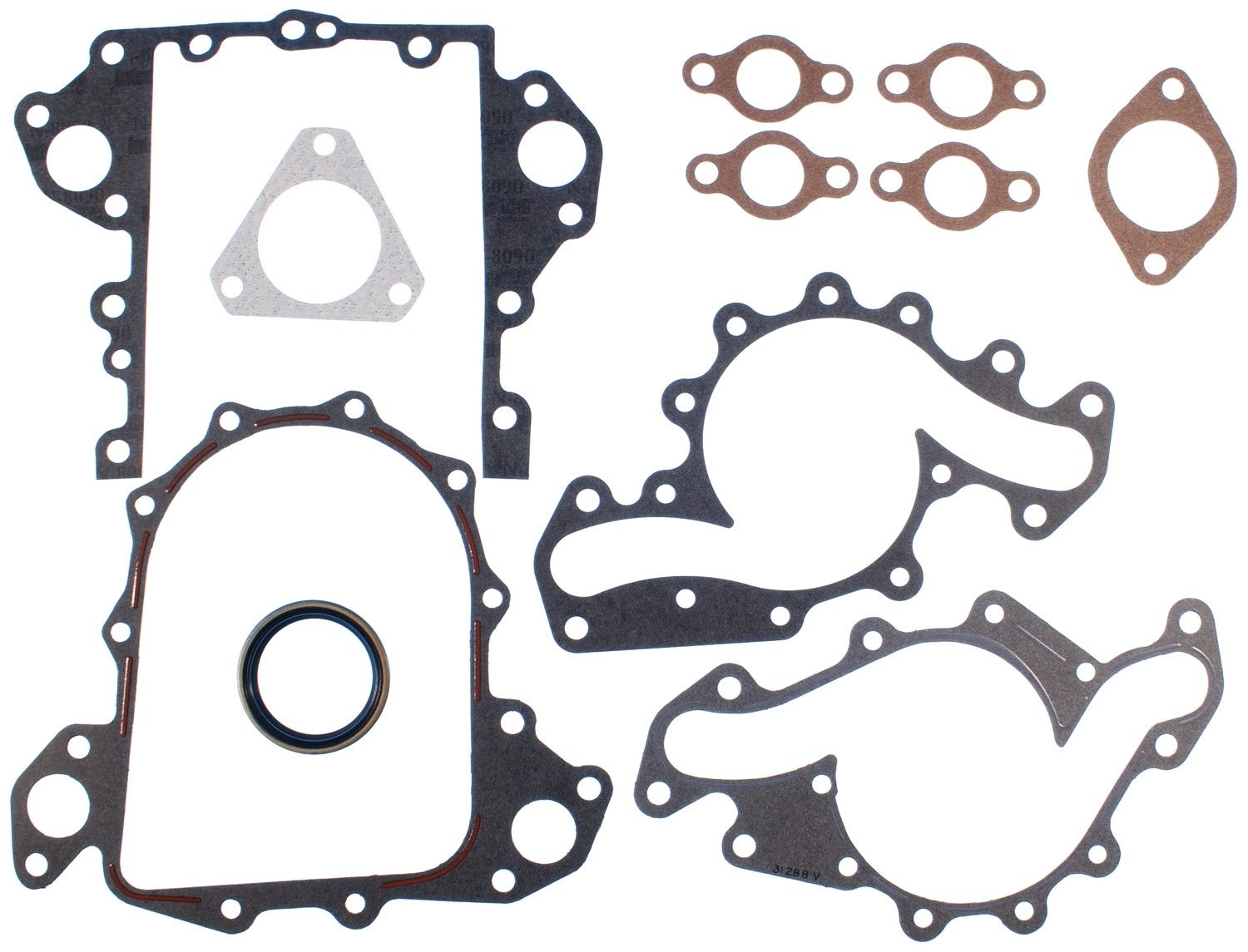 1991, 1990, 1989, 1988, 1987, 1986, 1985, 1984, 1983, 1982 GMC Jimmy Hummer Engine Timing Cover Gasket Set