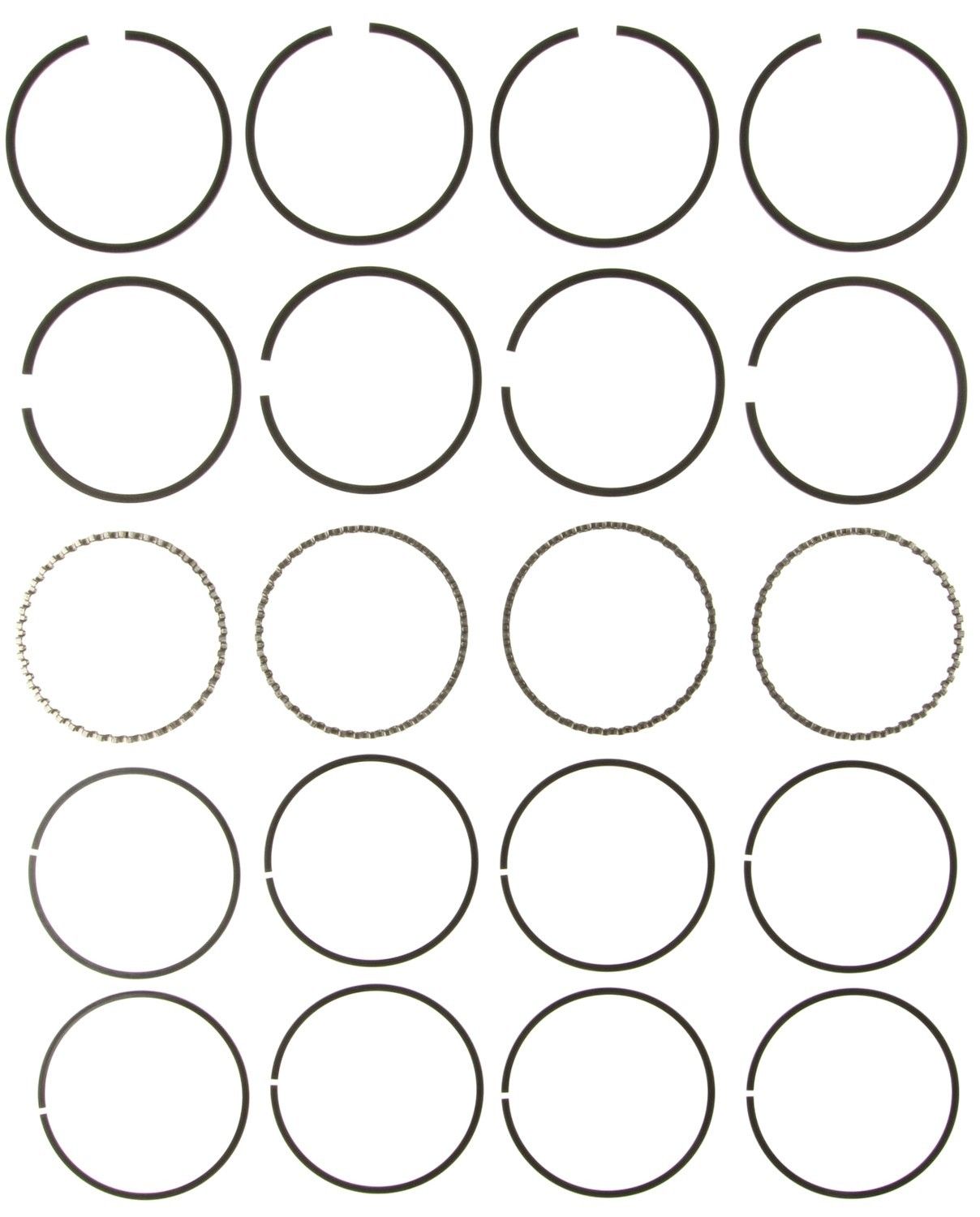 1968, 1967, 1966, 1965, 1964, 1963, 1962 Chevrolet Chevy II Eagle Engine Piston Ring Set
