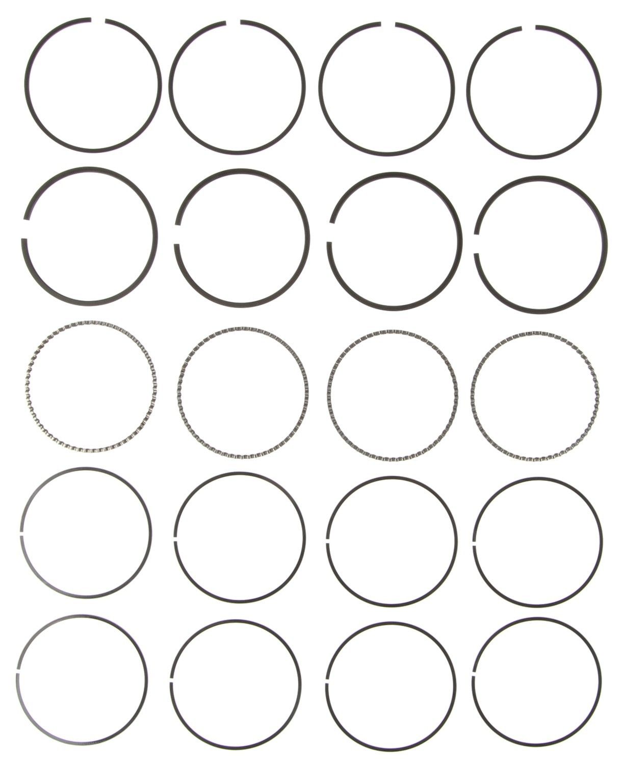 2000, 1999, 1998, 1997, 1996, 1995 Ford Contour Engine Piston Ring Set