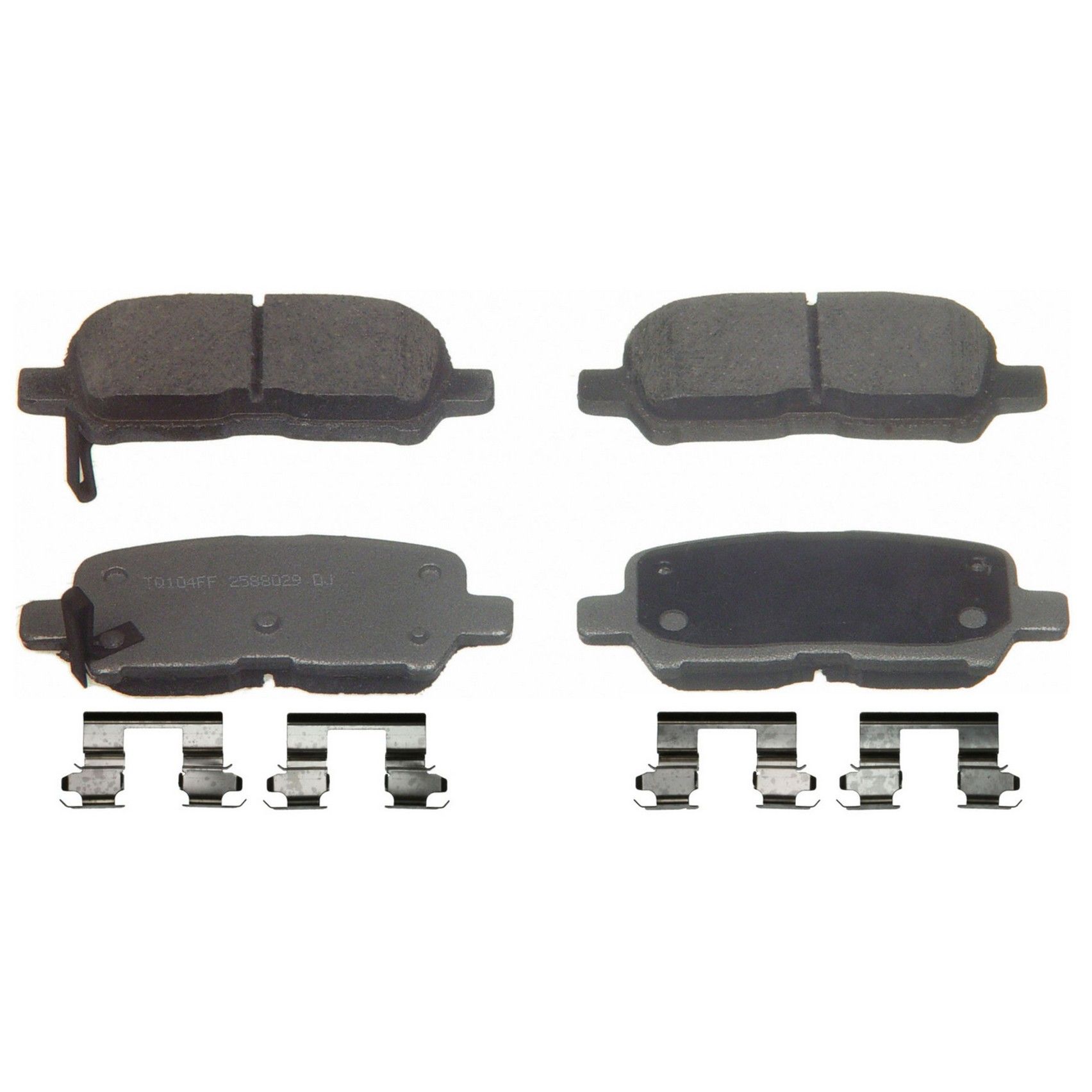 2009, 2008, 2007, 2006, 2005 Buick Allure Disc Brake Pad Set