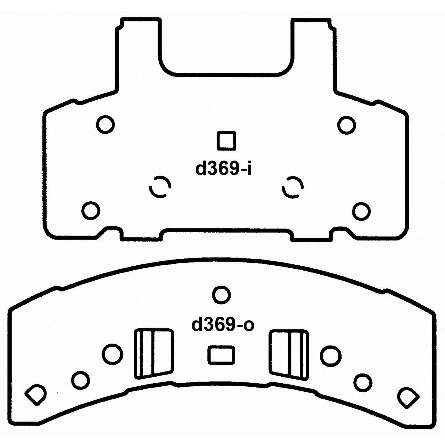 2002, 2001, 2000, 1999, 1998, 1997, 1996, 1995, 1994, 1993, 1992, 1991, 1990 Chevrolet Astro Disc Brake Pad Set