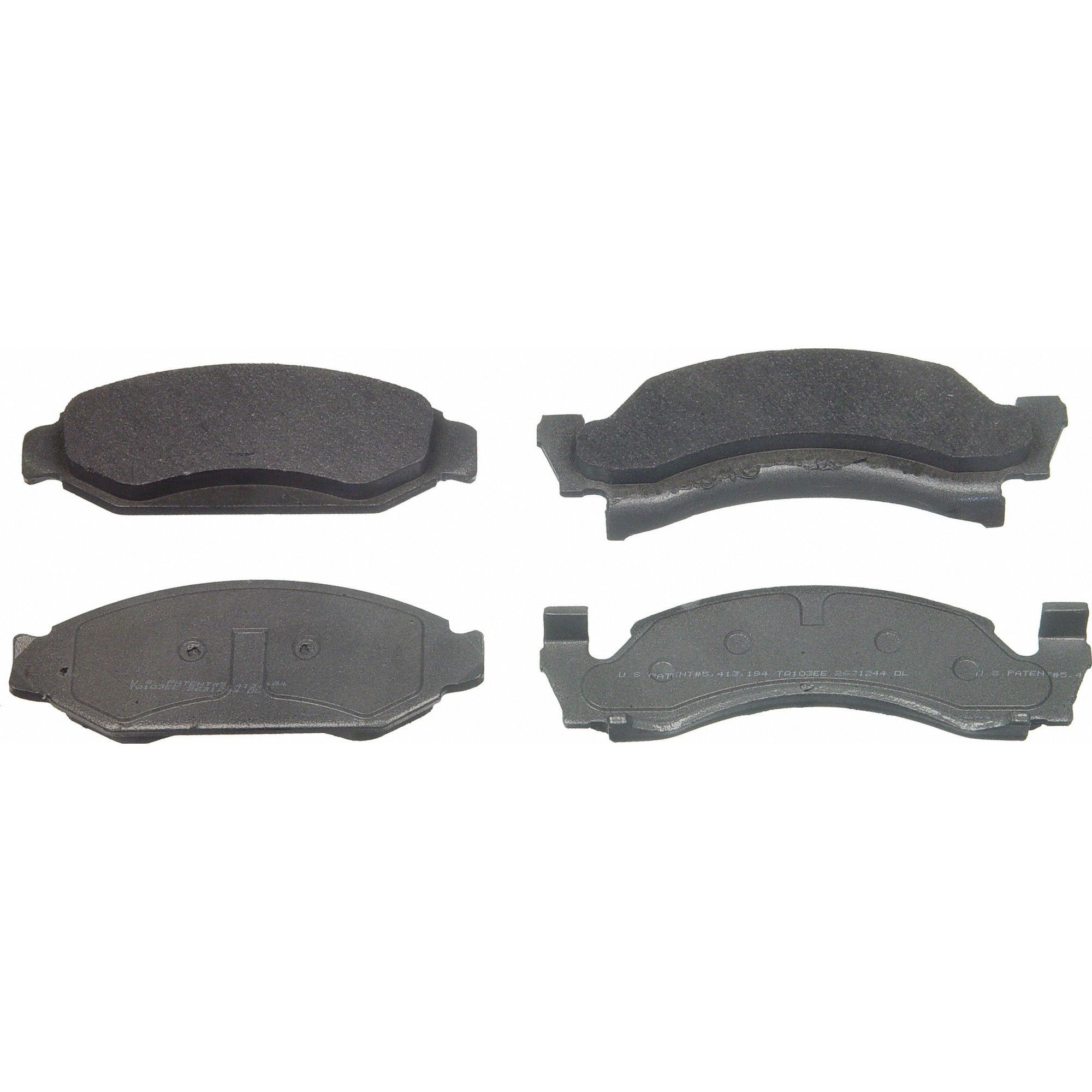 1993, 1992, 1991, 1990, 1989, 1988, 1987, 1986 Ford Bronco Disc Brake Pad Set