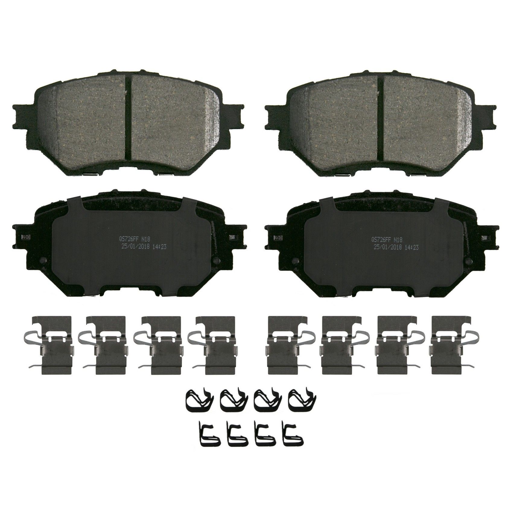 2017, 2016, 2015, 2014 Mazda 3 Disc Brake Pad Set