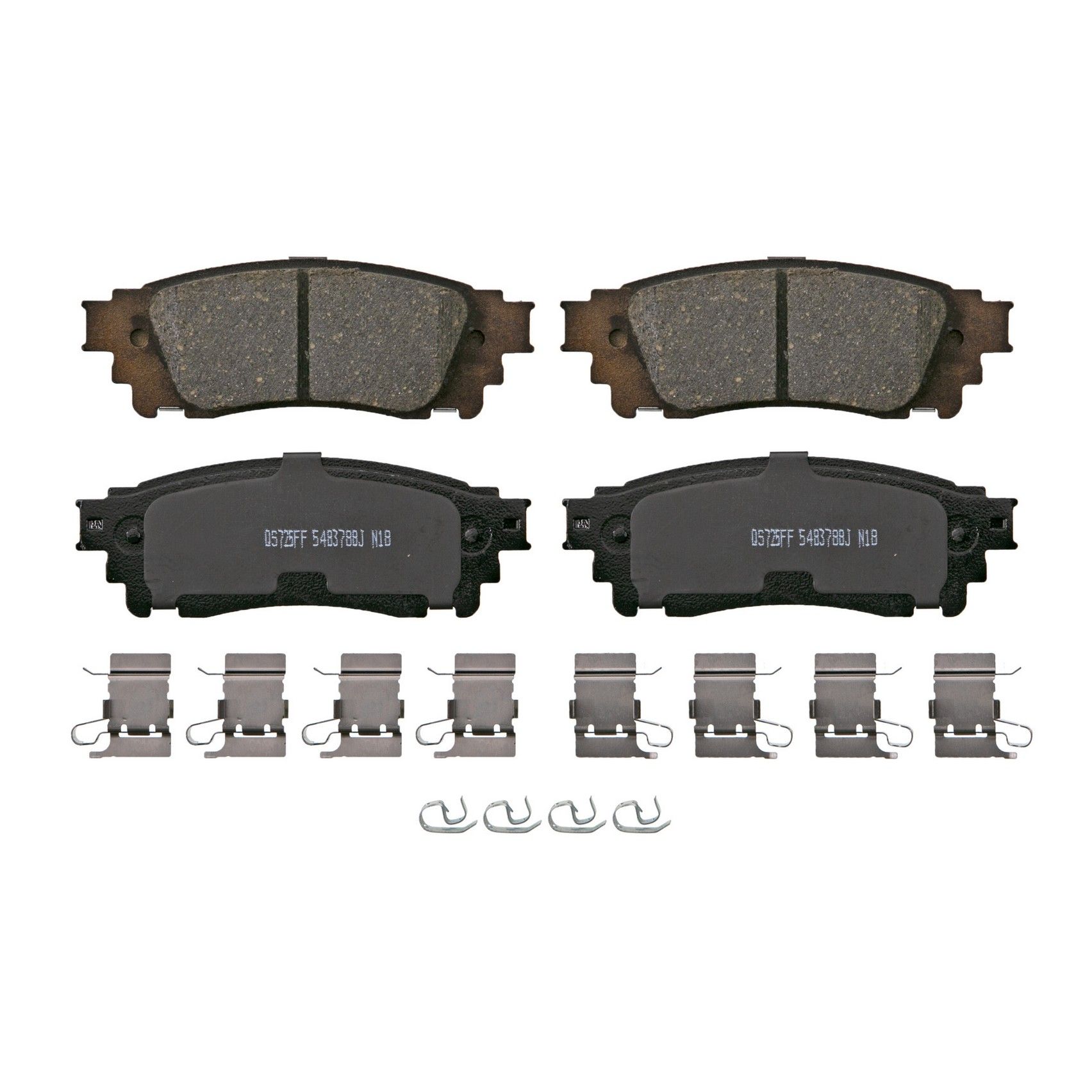 2017, 2016, 2015 Lexus NX200t Disc Brake Pad Set