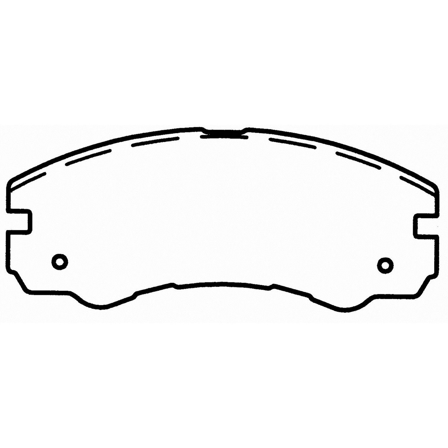 1995, 1994, 1993 Isuzu Rodeo Disc Brake Pad Set