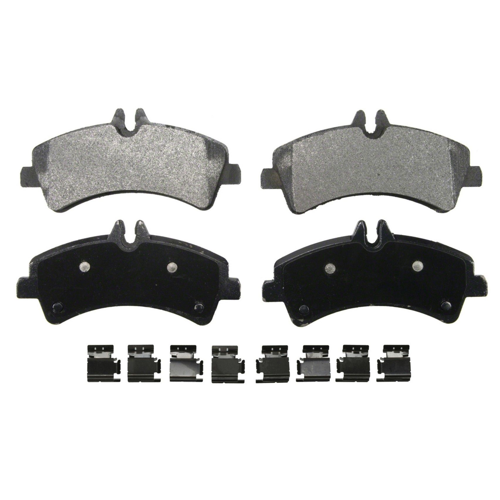 2017, 2016, 2015, 2014, 2013, 2012, 2011, 2010, 2009, 2008, 2007 Freightliner Sprinter 3500 3500 Disc Brake Pad Set