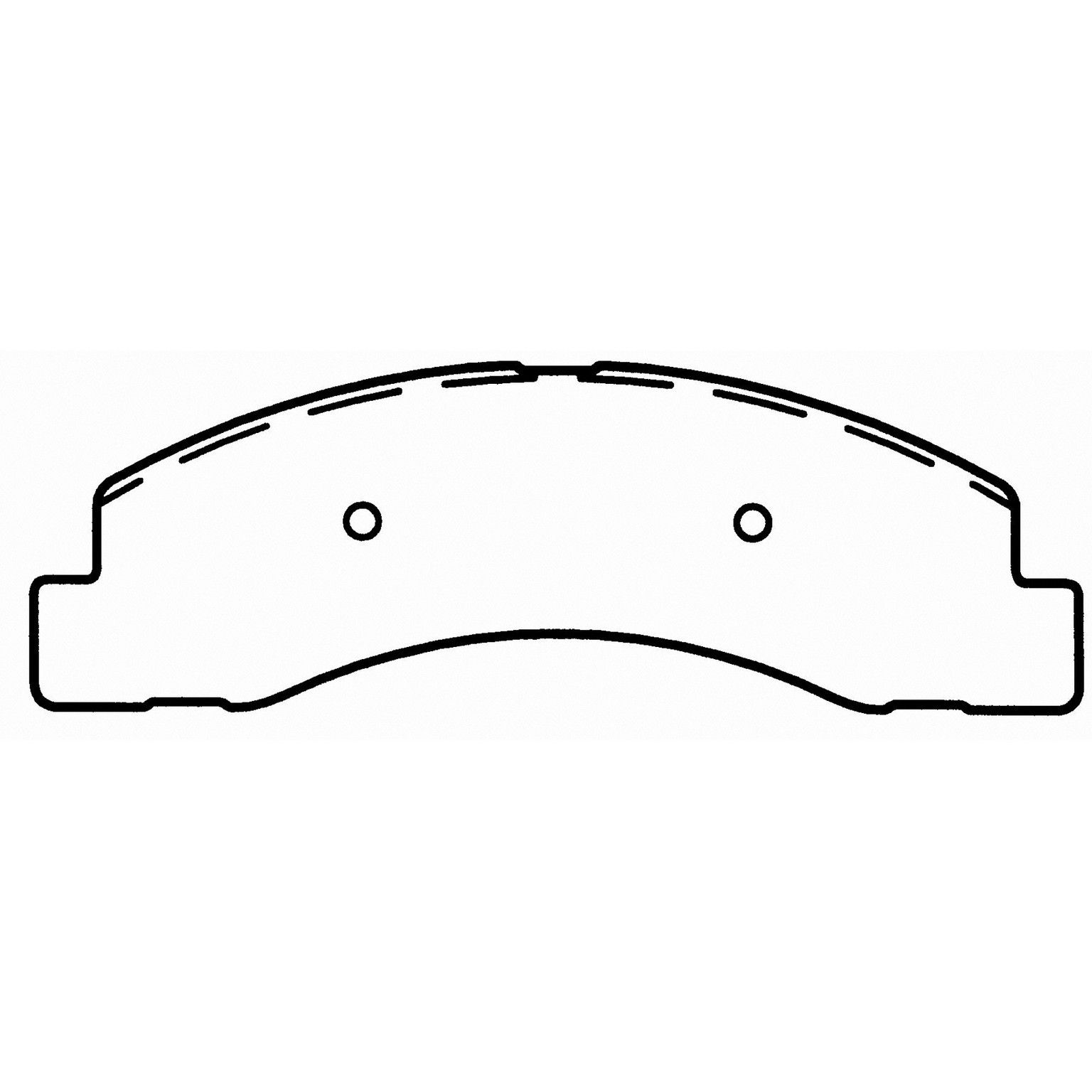 2005, 2004, 2003, 2002, 2001, 2000 Ford Excursion Disc Brake Pad Set