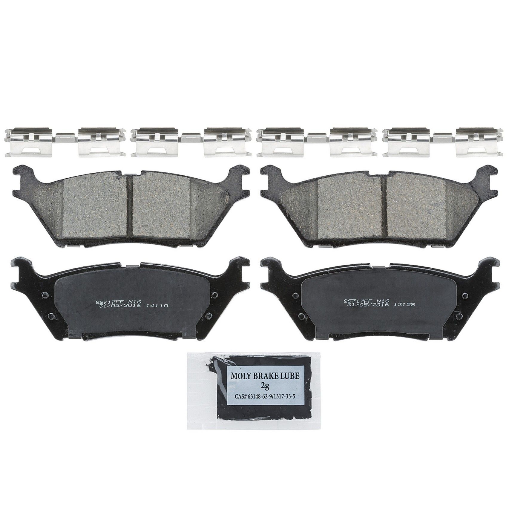 2017, 2016, 2015 Ford F-150 Disc Brake Pad Set