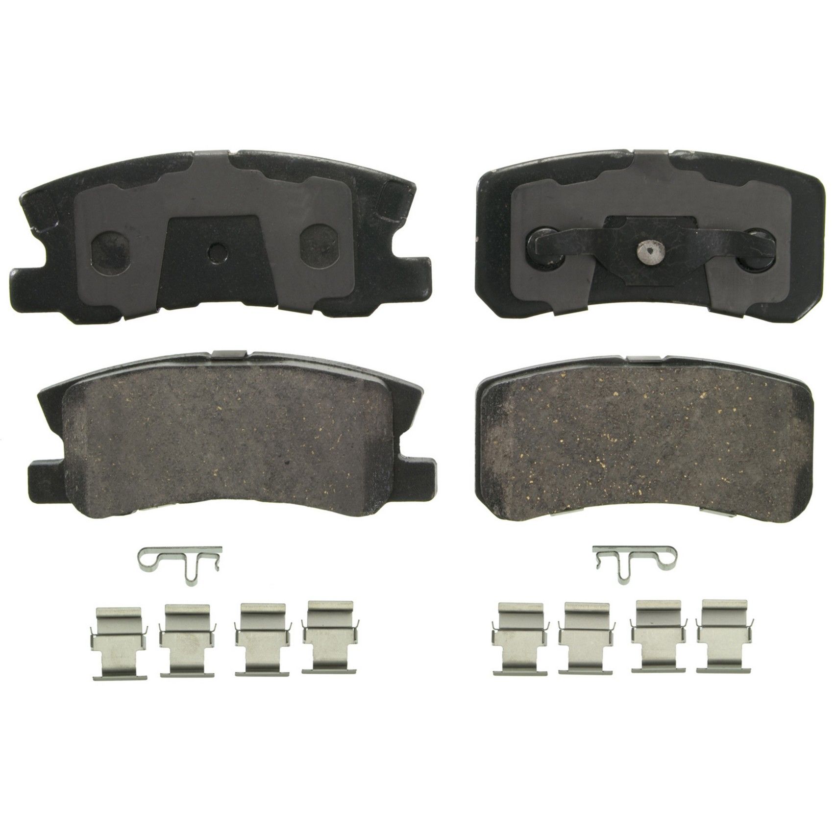 2017, 2016, 2015, 2014, 2013, 2012, 2011, 2010, 2009, 2008, 2007 Jeep Compass Disc Brake Pad Set